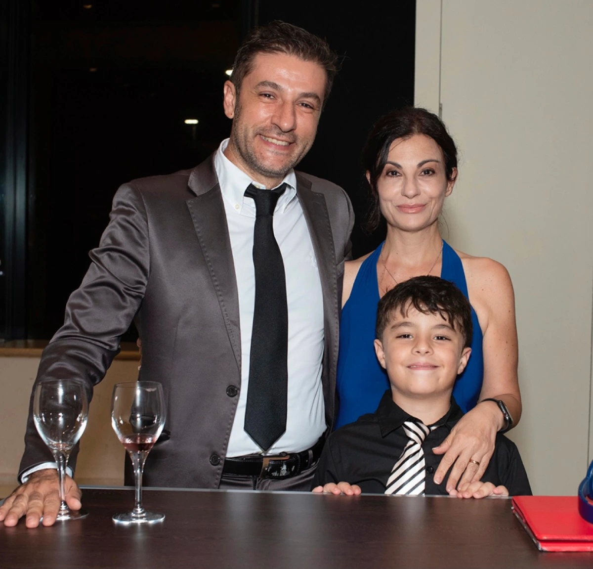Antonio Lo Conte and the family at Vitalia's